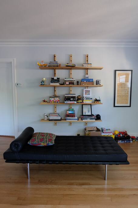 Library of books, library of toys