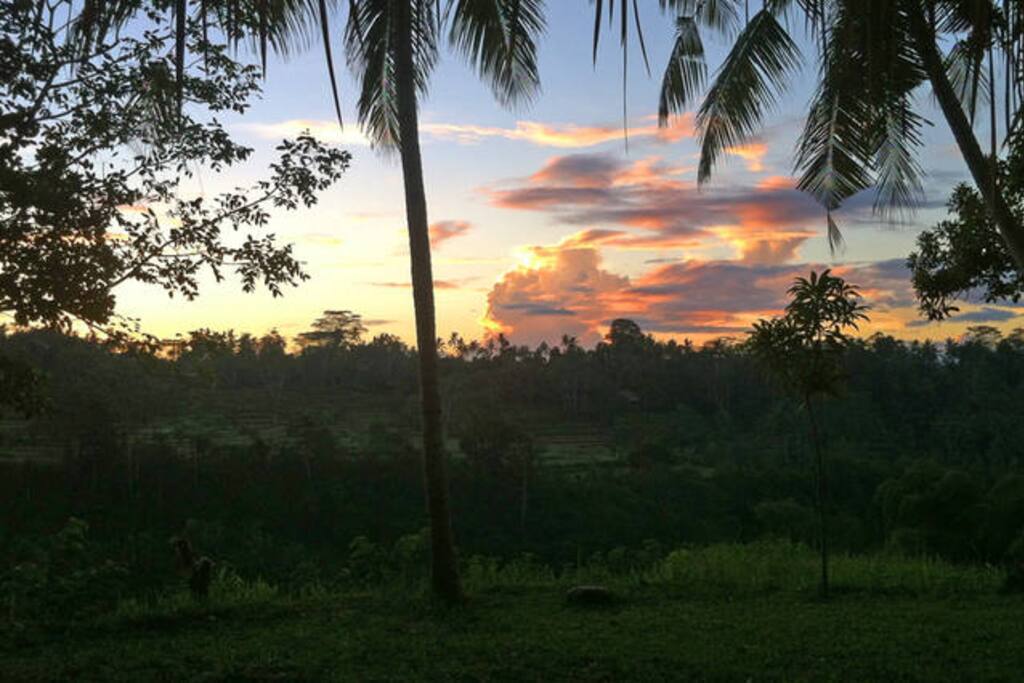 You will get lost in the sunrise and sunset views...