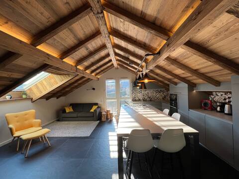 Apartment with mountain atmosphere