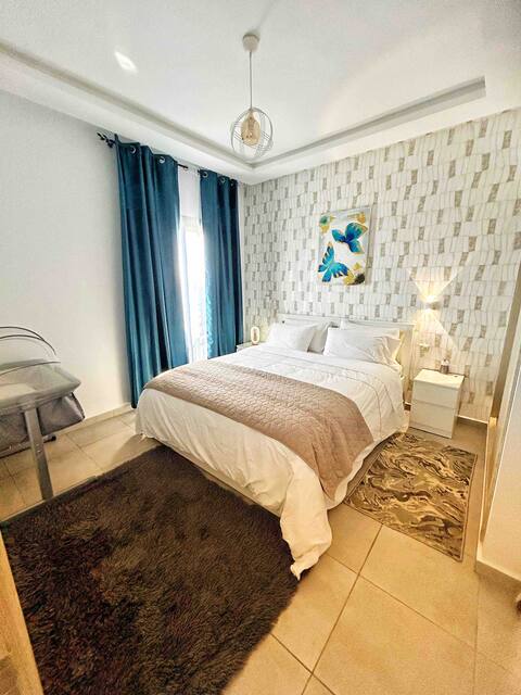 Sunny apartment in Martil, few steps from the sea