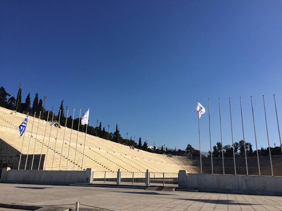 100m from Kallimarmaro Stadium!