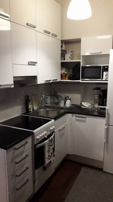 Our lovely and modern open kitchen
