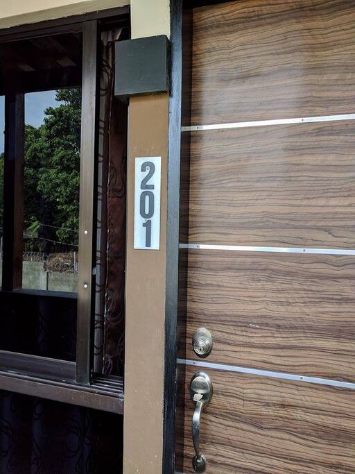 Entry to Unit 202
