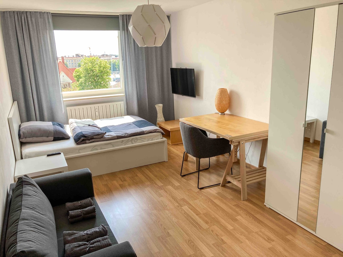 Top performing Airbnb: 8 min. to Oktoberfest! City-Apartment in Am Schlachthof