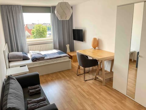 Leistungsstarkes Airbnb: 8 min. to Oktoberfest! City-Apartment in Am Schlachthof