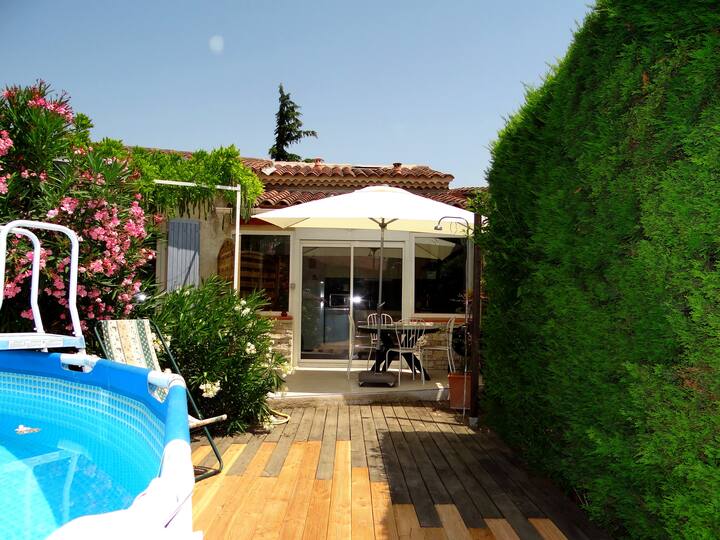 Appartement Duplex 4 Per Dans Villa - Entraigues-sur-la-Sorgue