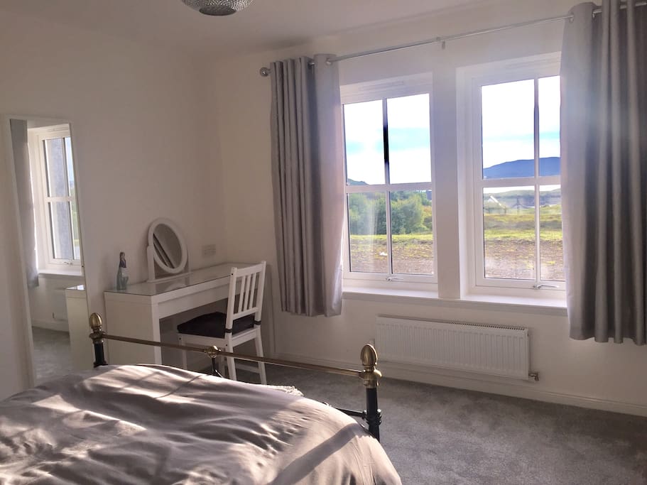 View from the double bedroom