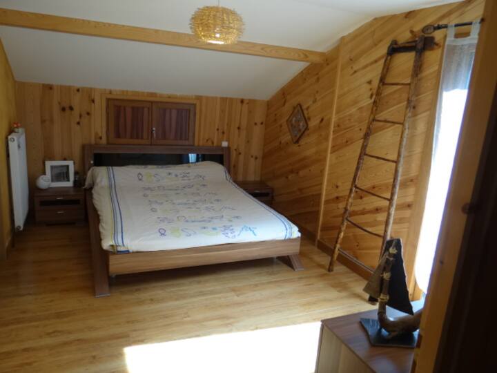 master suite me dhomë dushi