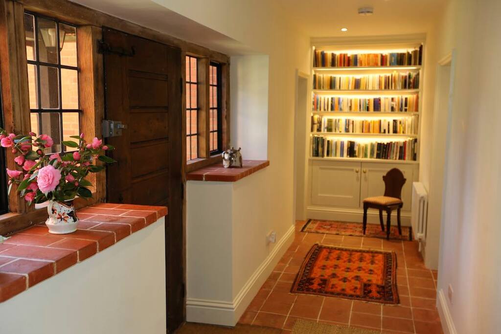 Entrance hall and front door