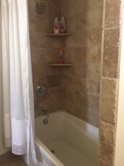 ensuite bedroom 1 (shower in bath)