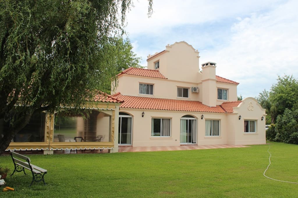 Vista desde jardín