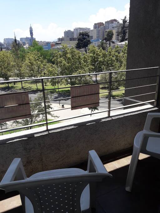 Esta es la vista desde el departamento.