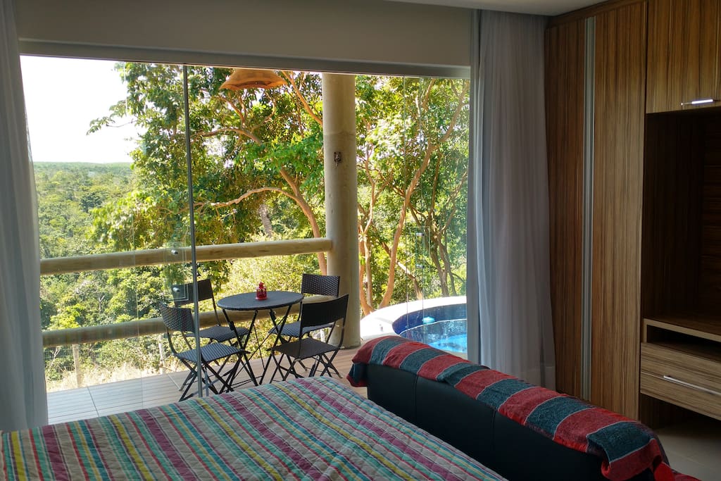 Bangalô Superior Luxo (Vime D3): Cama queen Size + sofá-cama de casal (acomoda até 04 pessoas)