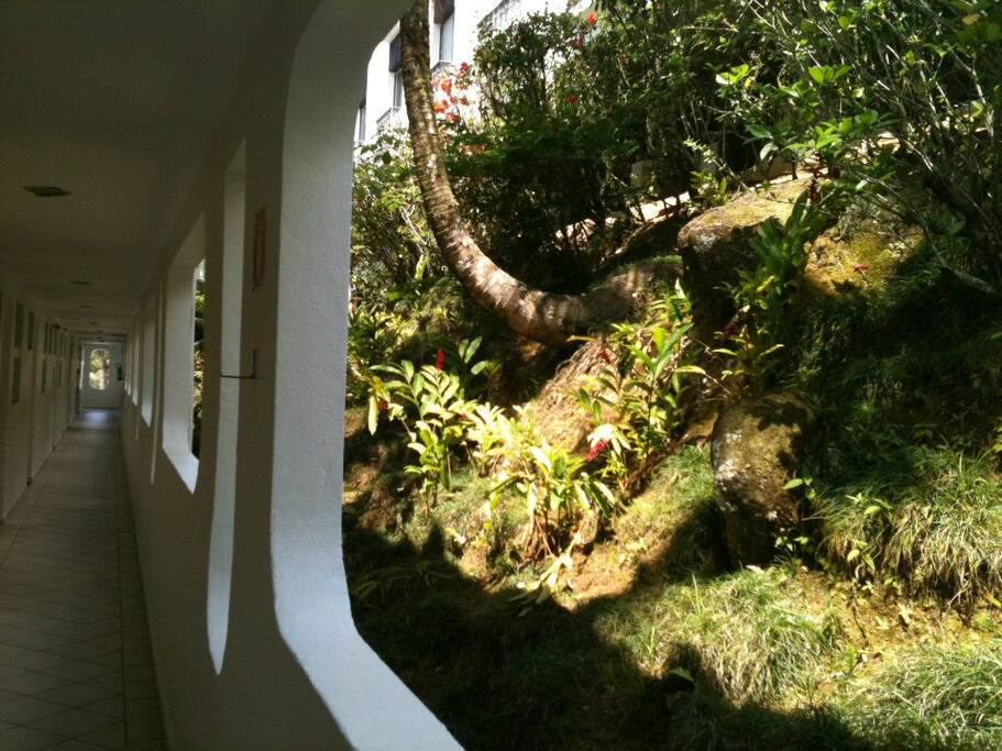 Vista da entrada