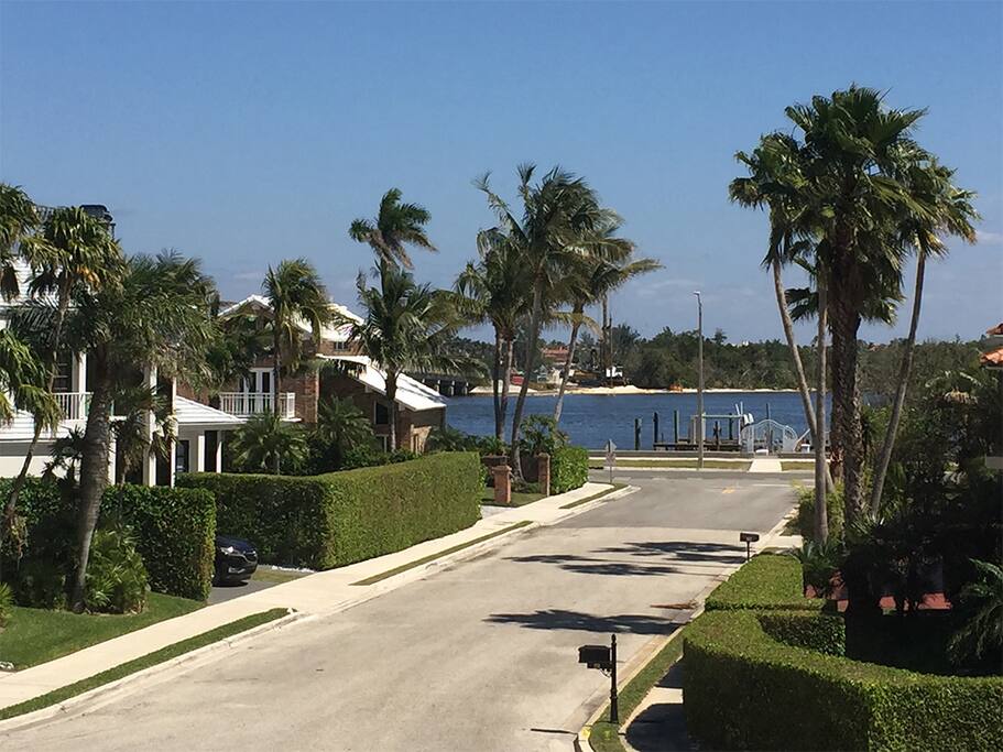 View from the house.
