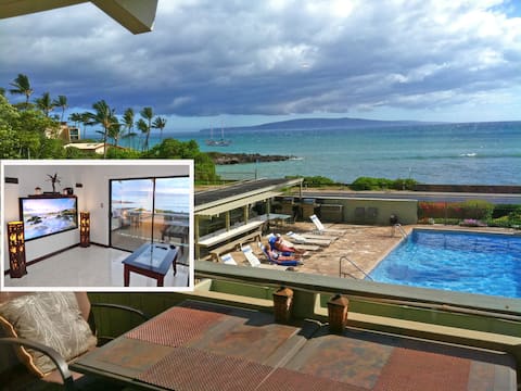 Ocean View 1BR @ The Shores of Maui upscale style