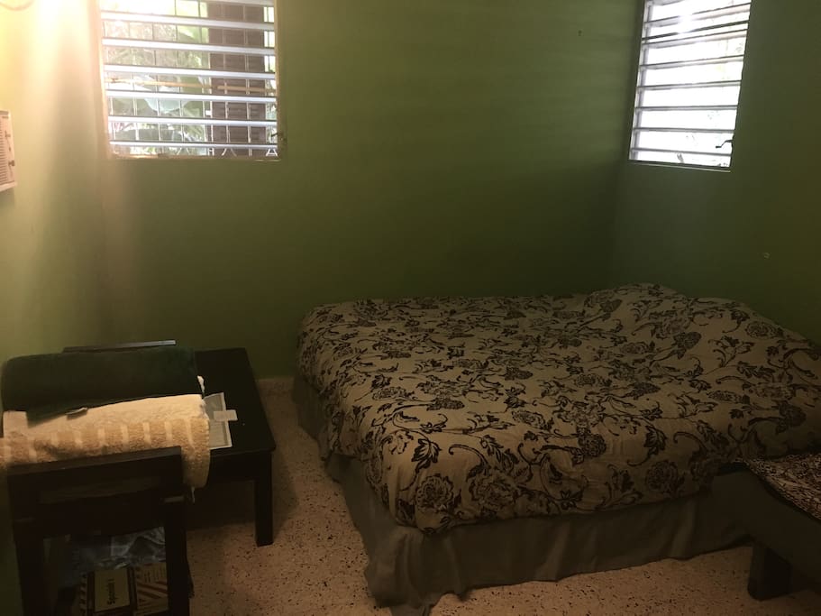 The room