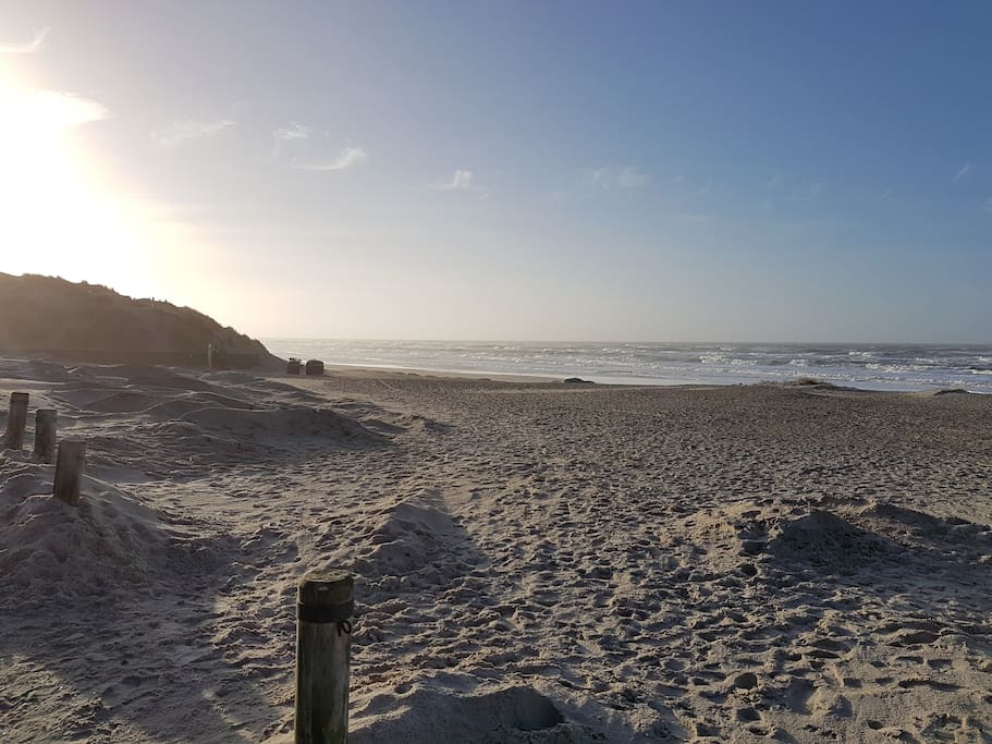 Havet få hundrede meter fra huset