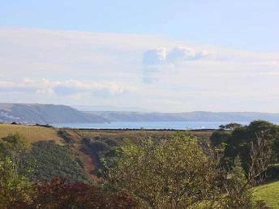 Beautiful View from the lounge (if there isn't a sea mist!)