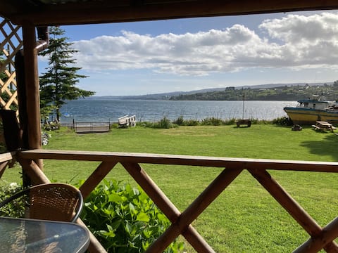 Top performing Airbnb: Beautiful Cabin on the Beach - Chiloé in Castro