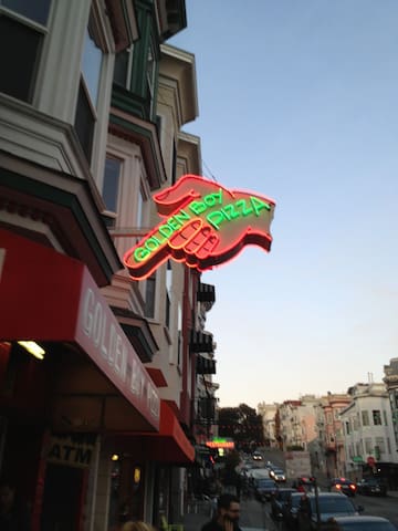 Photo of Golden Boy Pizza in North Beach