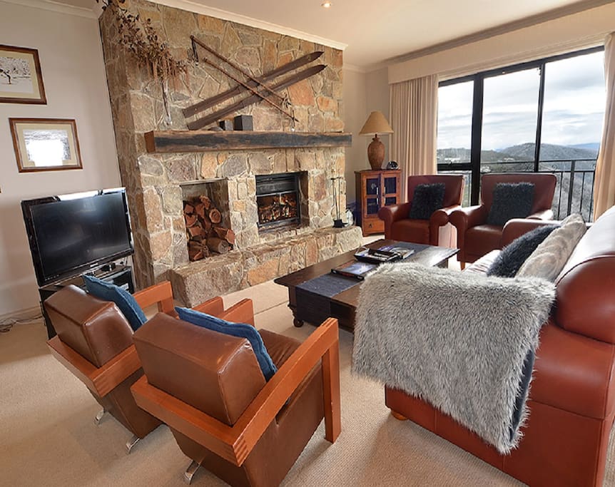 Plenty of space around the fire