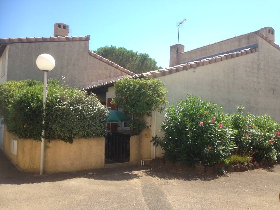 Entrée de la villa