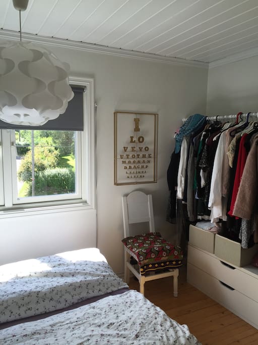 Soverom 1 med dobbeltseng