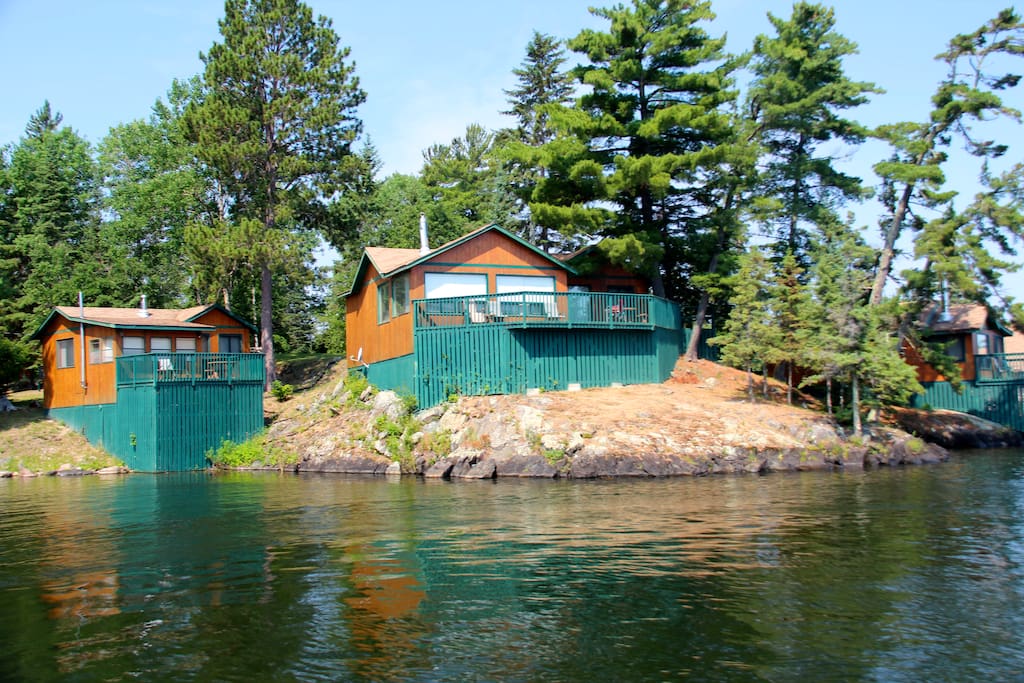 A variety of cabins available