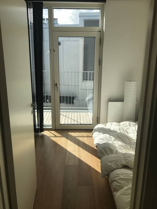 You’ll have your own entrance to the balcony.