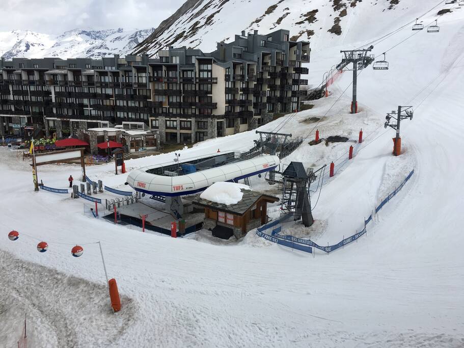 Preuve que la neige est présente même en fin de saison ! (prise fin Avril)