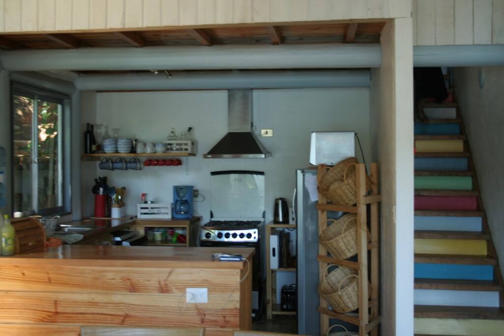 cocina recien remodelada
