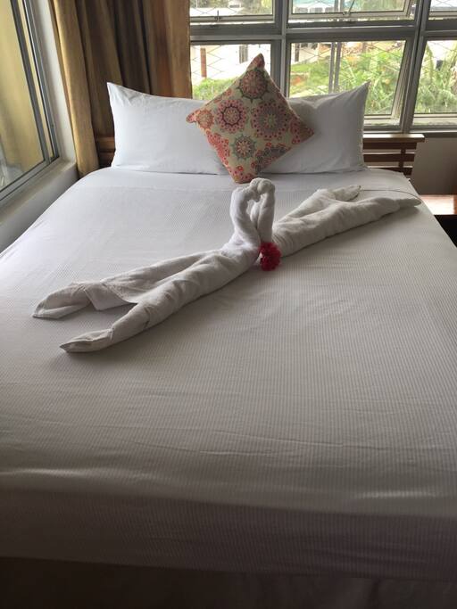 Luxury queen bed
