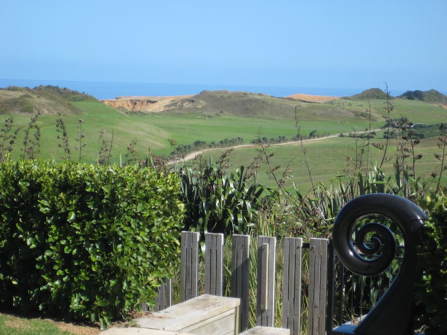 Sea view from house