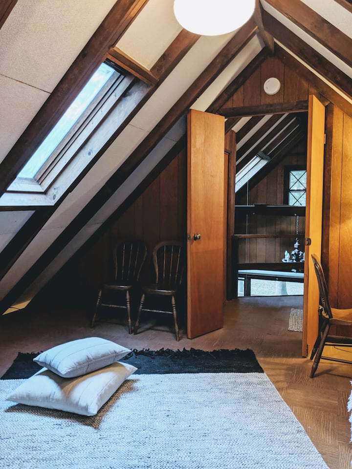 Bilik Loteng (Bilik Tidur 4)- Skylight, pintu menghadap ke ruang tamu utama