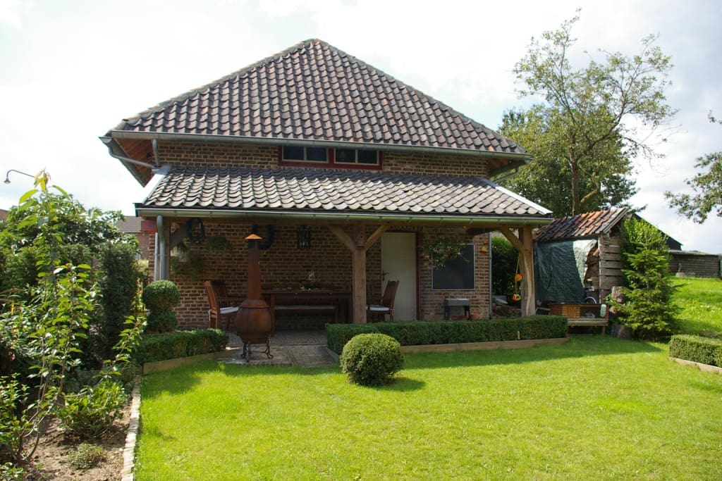 Veranda met Buitenkachel