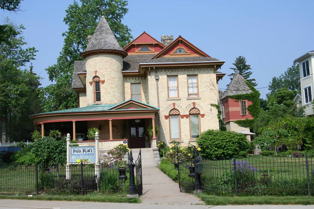 The main house