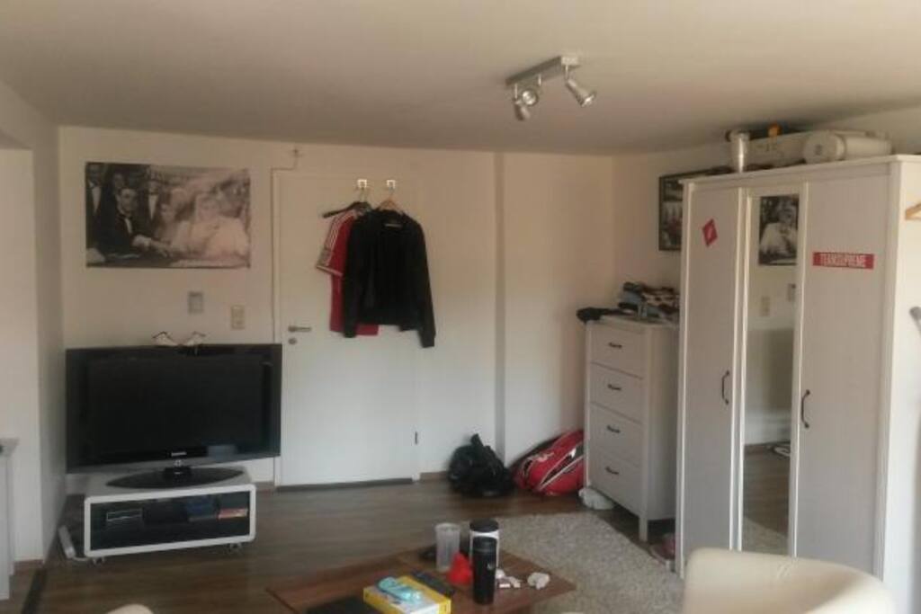 Und noch einmal das zu vermietende Zimmer