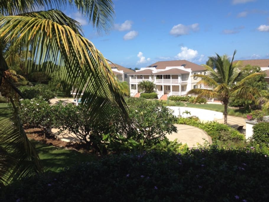 A View to our Apt from the top of the Complex