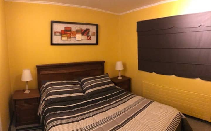 Chambre Double avec Smart tv de 40 pouces dans la chambre avec télévision par câble de Movistar