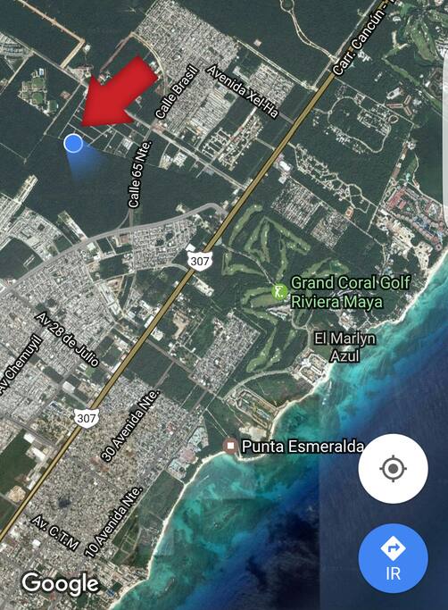 satelital location