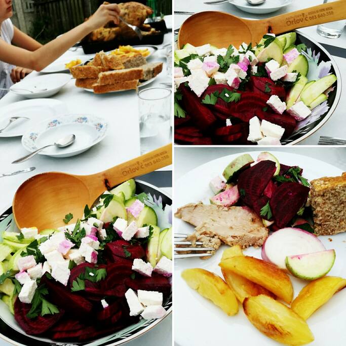 Spring farm food