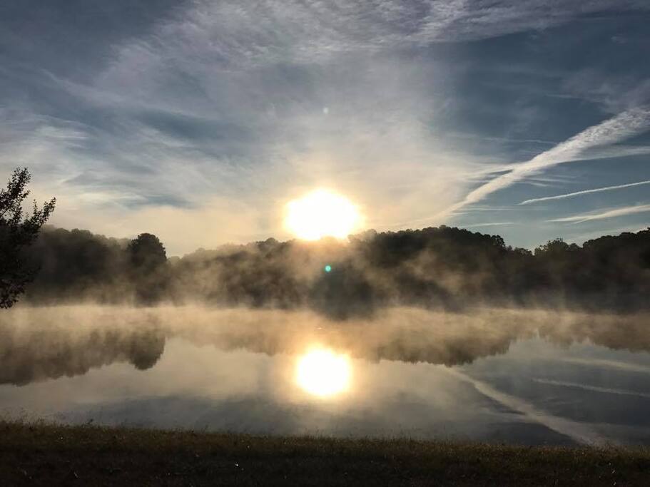 10-acre lake