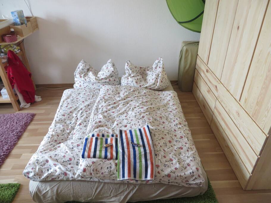 ...and your bed.