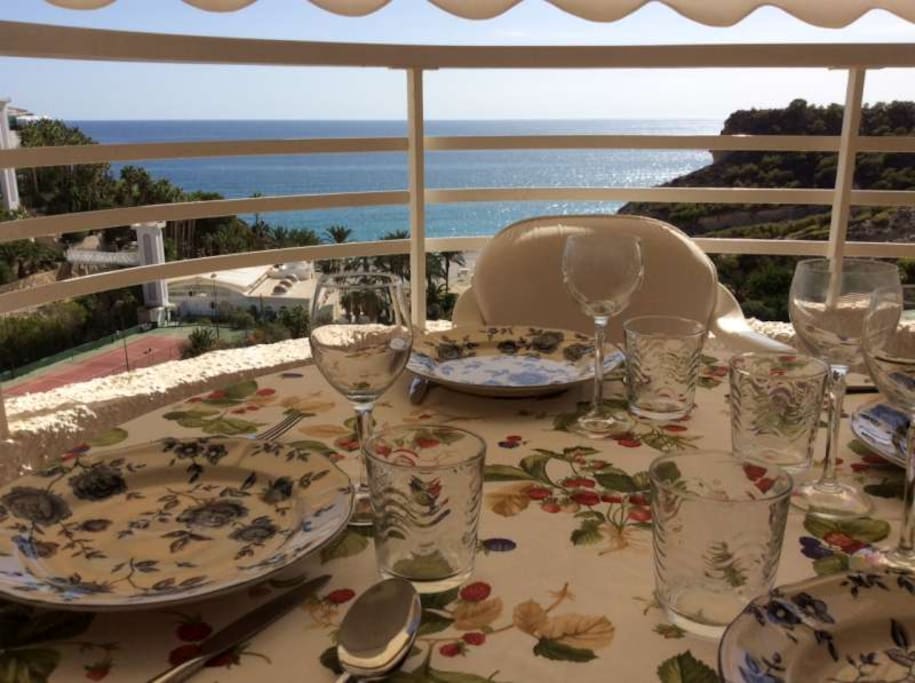 balcon vue mer