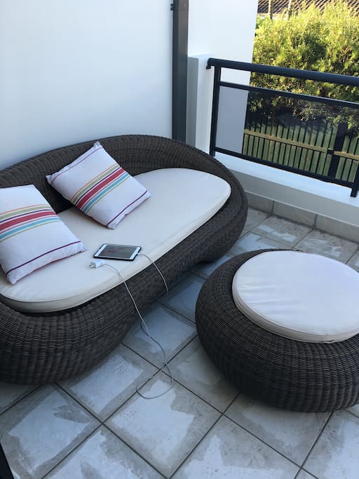 Private balcony