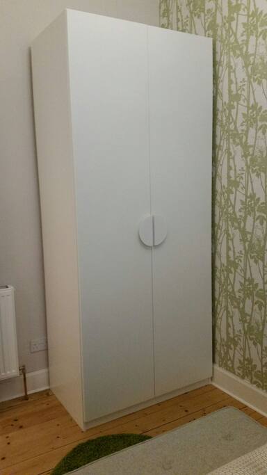 The big wardrobe in the bedroom