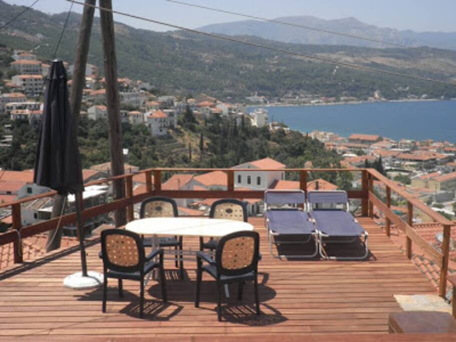 Part of the terrace