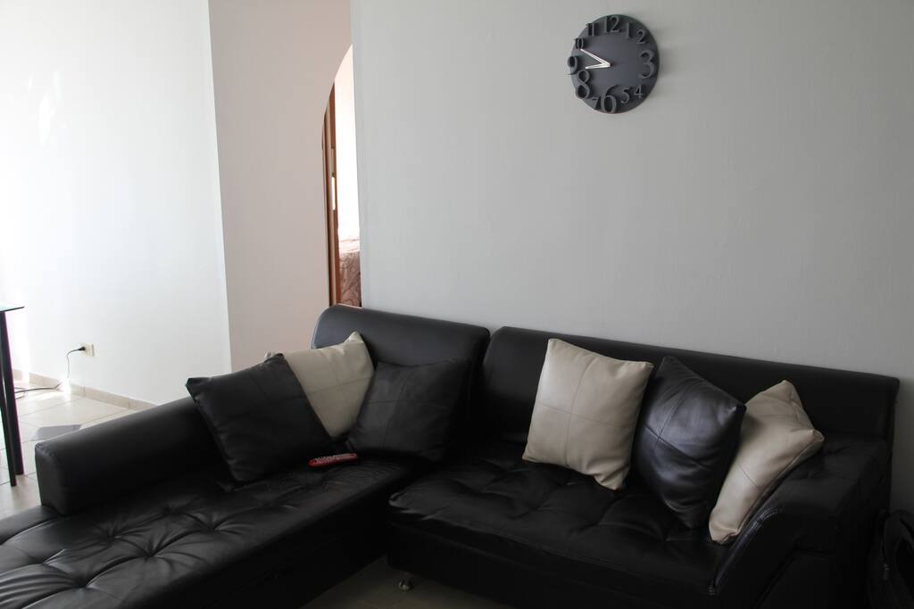 Relax in the luxurious living room