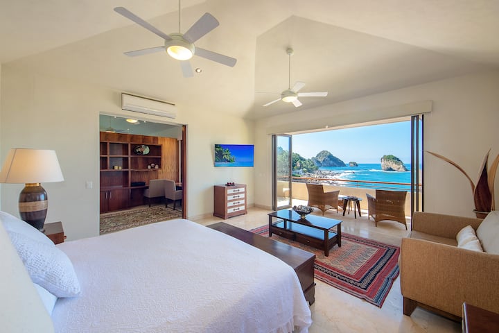 Tanawin ng Los Arcos mula sa master suite